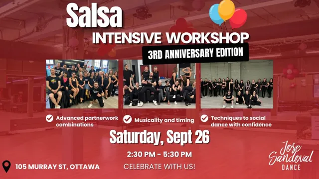 Taller intensivo de salsa: edición del 3.er aniversario