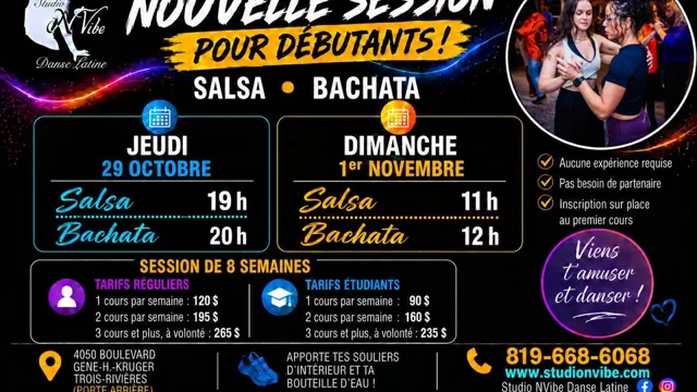 New Beginner Salsa and Bachata Session