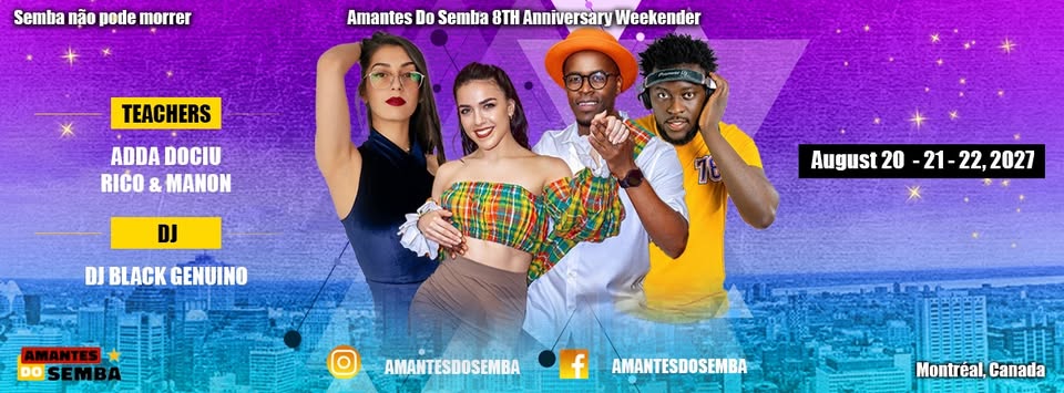 AMANTES DO SEMBA – 8TH ANNIVERSARY WEEKENDER