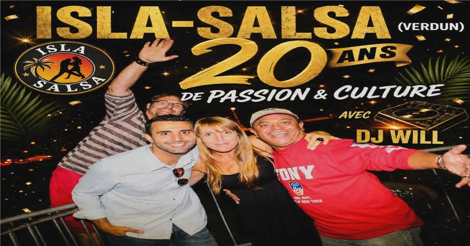 DJ WILL PRESENTE: ISLA-SALSA 20 ANS DE PASSION