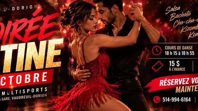 Noche latina - 17 de octubre | Vaudreuil-Dorion