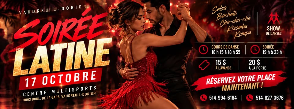 Latin Night - October 17 | Vaudreuil-Dorion
