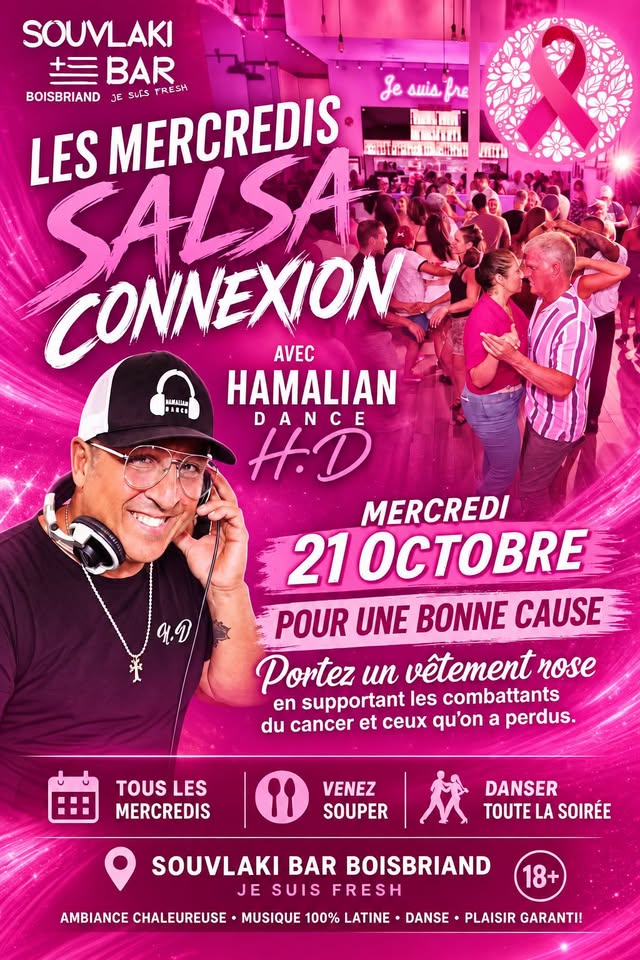 Miércoles de Salsa Connexion: Evento Rosa con HamalianDance