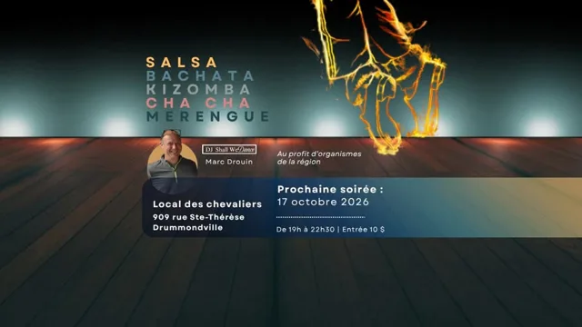 Noche de baile latino en el salón de los Caballeros