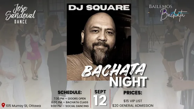 BACHATA NIGHT IS BACK! 🔥