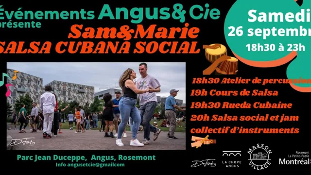 Social de salsa cubana de Sam & Marie