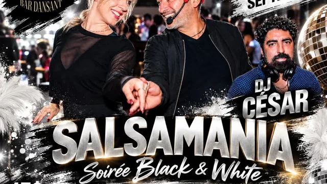 Domingo SalsaMania – Fiesta Black & White en Laval