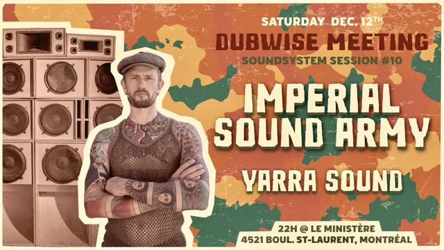 Dubwise Meeting #10 — Yarra Sound con Dan I / Imperial Sound Army