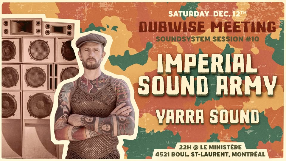 Dubwise Meeting #10 — Yarra Sound with Dan I / Imperial Sound Army