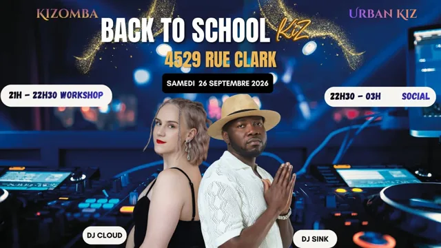 DJ SINK - KIZOMBA & URBANKIZ NIGHT