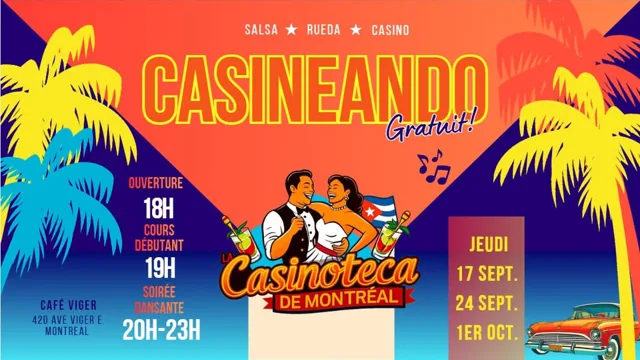 Casineando: Dance Party & BBQ at Café Viger