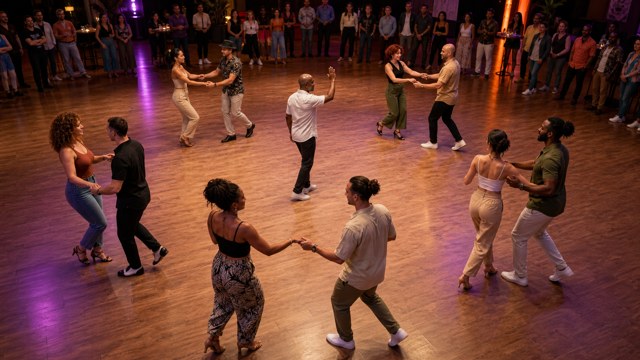 Rueda baile