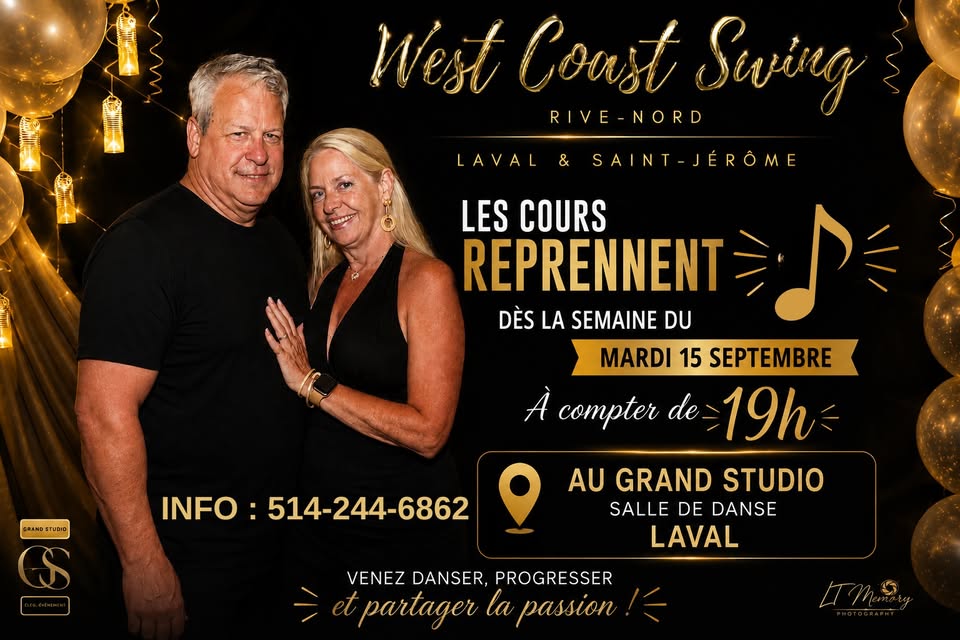 Grand Studio West Coast Swing 7 - Week Session