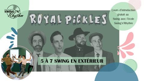 5 à 7 swing en extérieur : Fêtons la rentrée !