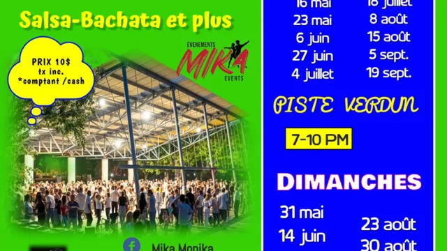 DIMANCHE 27 sept. ❤️ Piste Verdun avec MIKA EVENTS