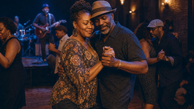 Blues Dancing dancing