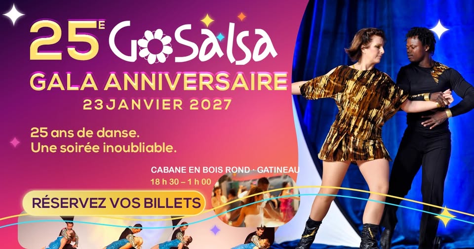 Gala du 25e anniversaire de GoSalsa