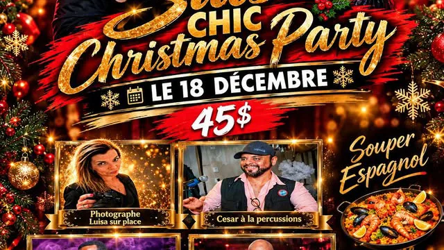 Salsa Christmas Party with Hamaliandance