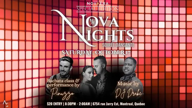 Nova Nights : 17 octobre avec Pinuzzo