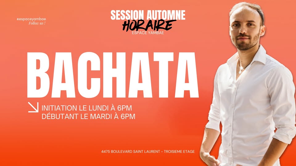 Bachata: Initiation and Beginner Classes