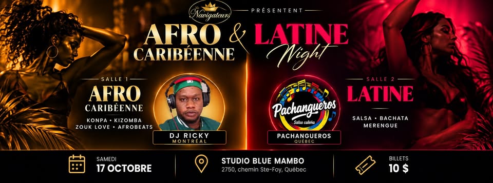 Afro-Caribbean & Latin Night — Évasion Social Special Edition