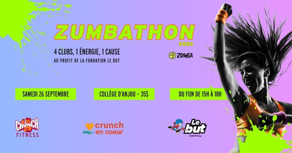 Crunch en cœur – Zumbathon 2026
