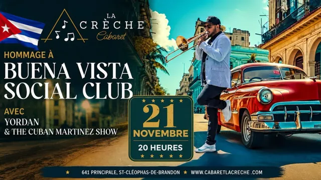 Homenaje a Buena Vista Social Club en el Cabaret La Crèche