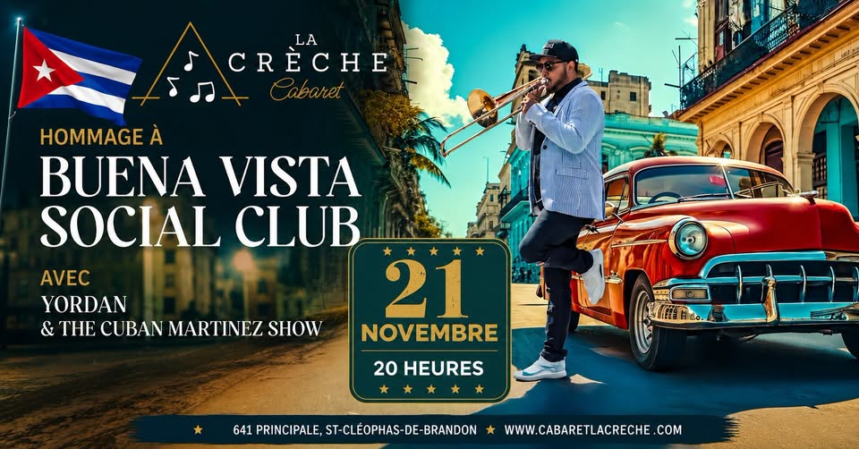 Homenaje a Buena Vista Social Club en el Cabaret La Crèche