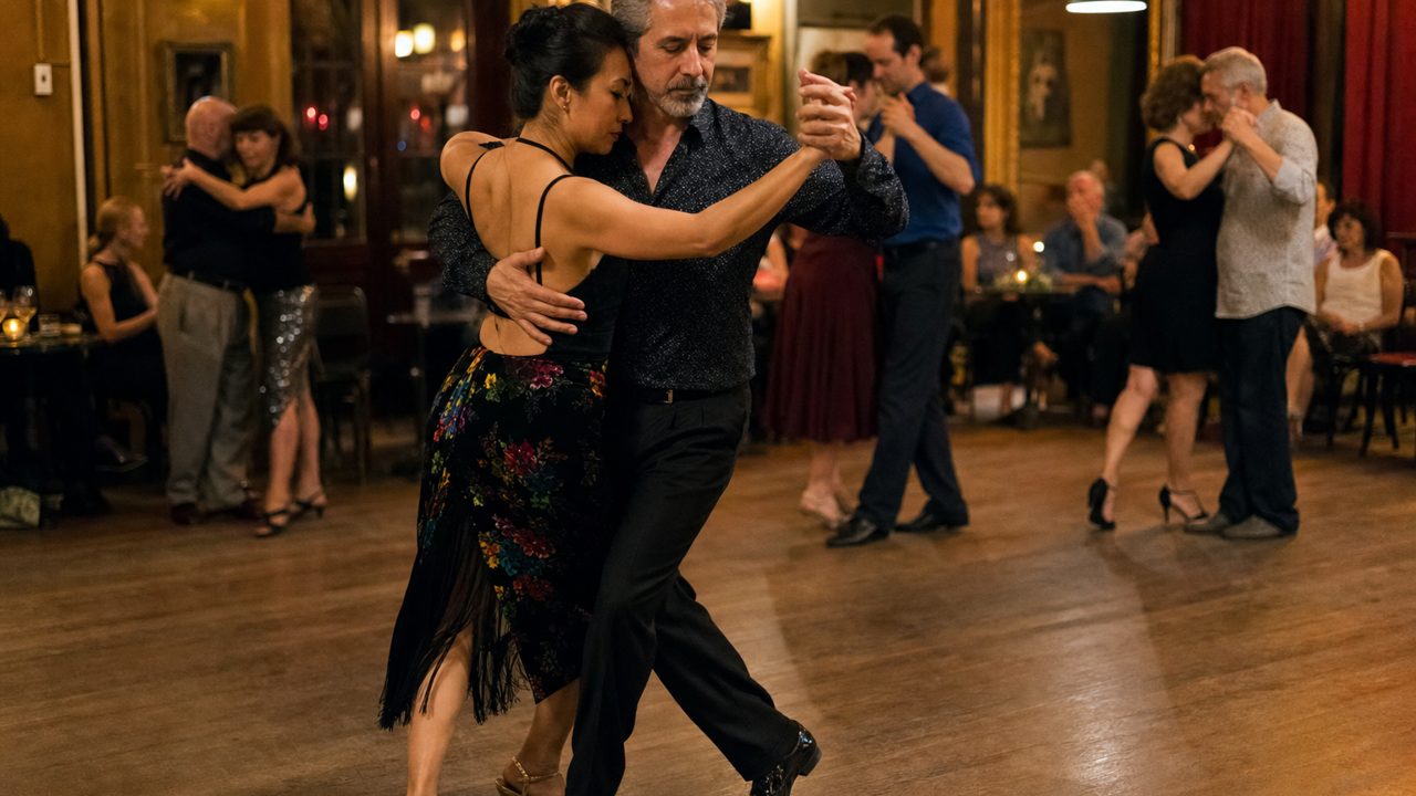 Argentine Tango in Montreal dancing