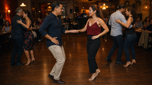 Mambo dancing