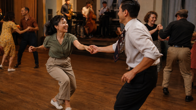Lindy Hop dancing