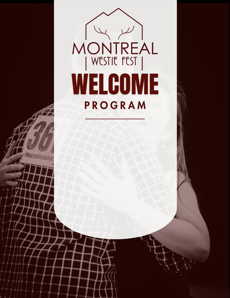 Programa de Bienvenida en el Montreal Westie Fest
