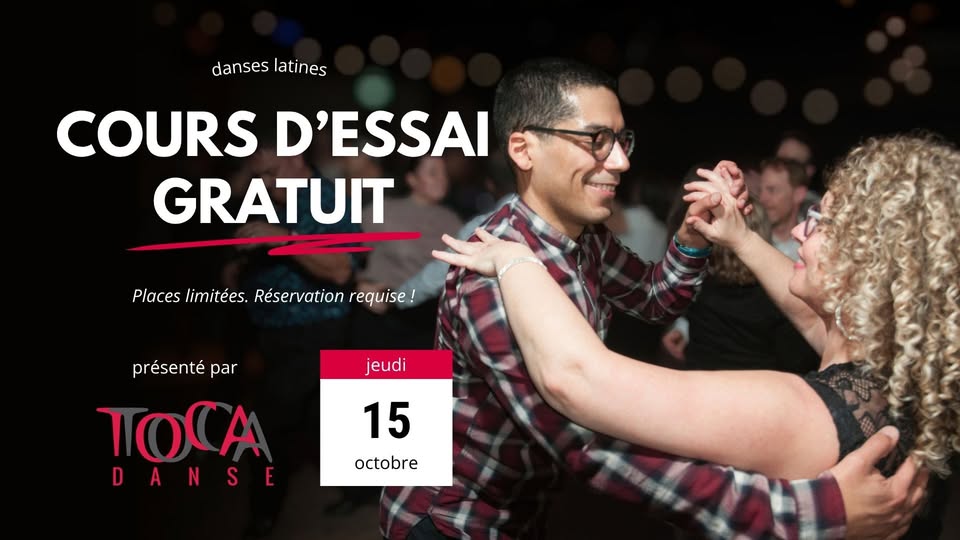 Toca Danse: Free Trial Classes in Latin Dances