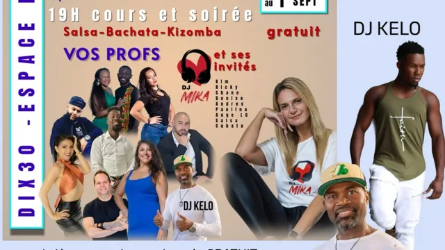 MARDIS au DIX30 ❤️ DJ Mika et ses invités, cours et soirée salsa-bachata 7pm GRATUIT