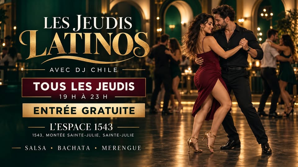Soirée latine les jeudis