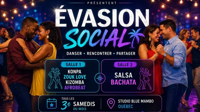 Évasion Social – Tu nueva noche de baile del sábado