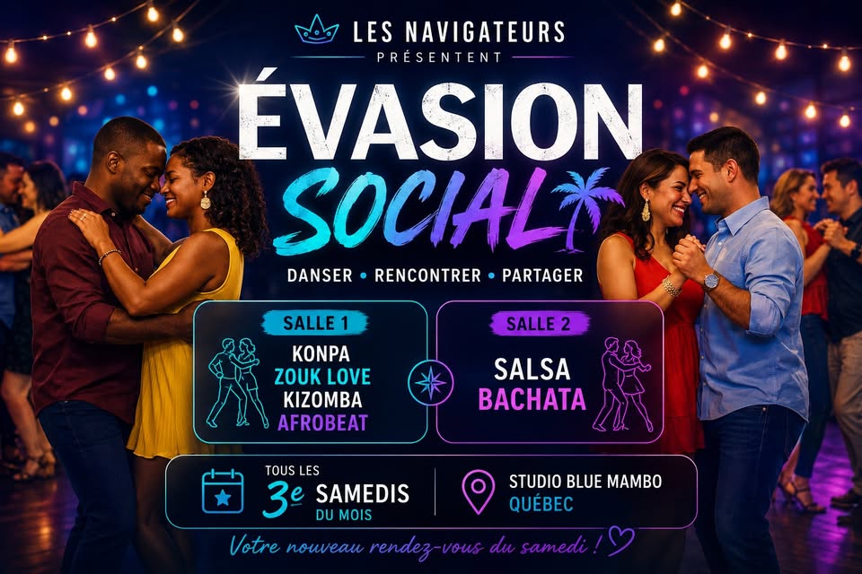 Évasion Social – Your New Saturday Dance Night