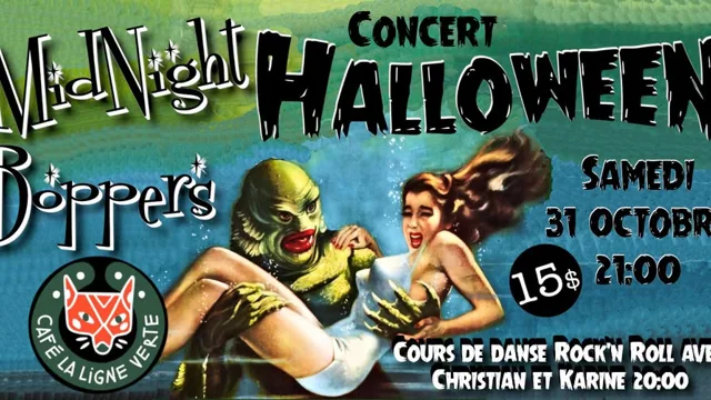 Show de Halloween de Rock’n Roll de los años 50 con los Midnight Boppers