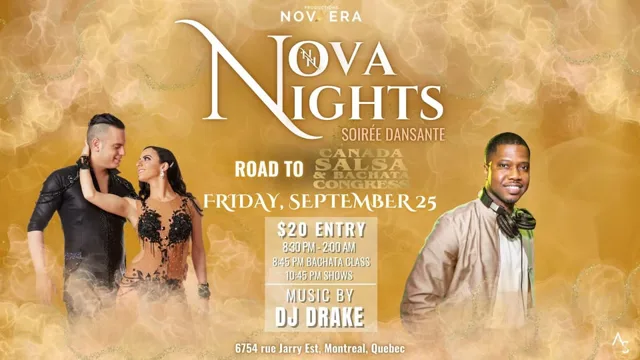 NOVA NIGHTS: 25 de septiembre – Camino a CSBC ✨