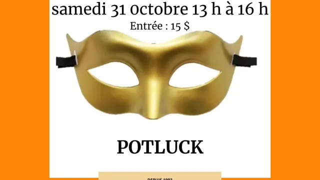 Bal masqué de Tango X l'Halloween