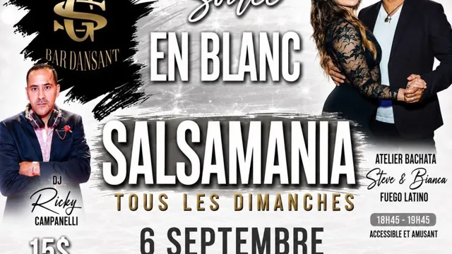 Danse Latine - Laval - SalsaMania - Dimanche 6 Septembre