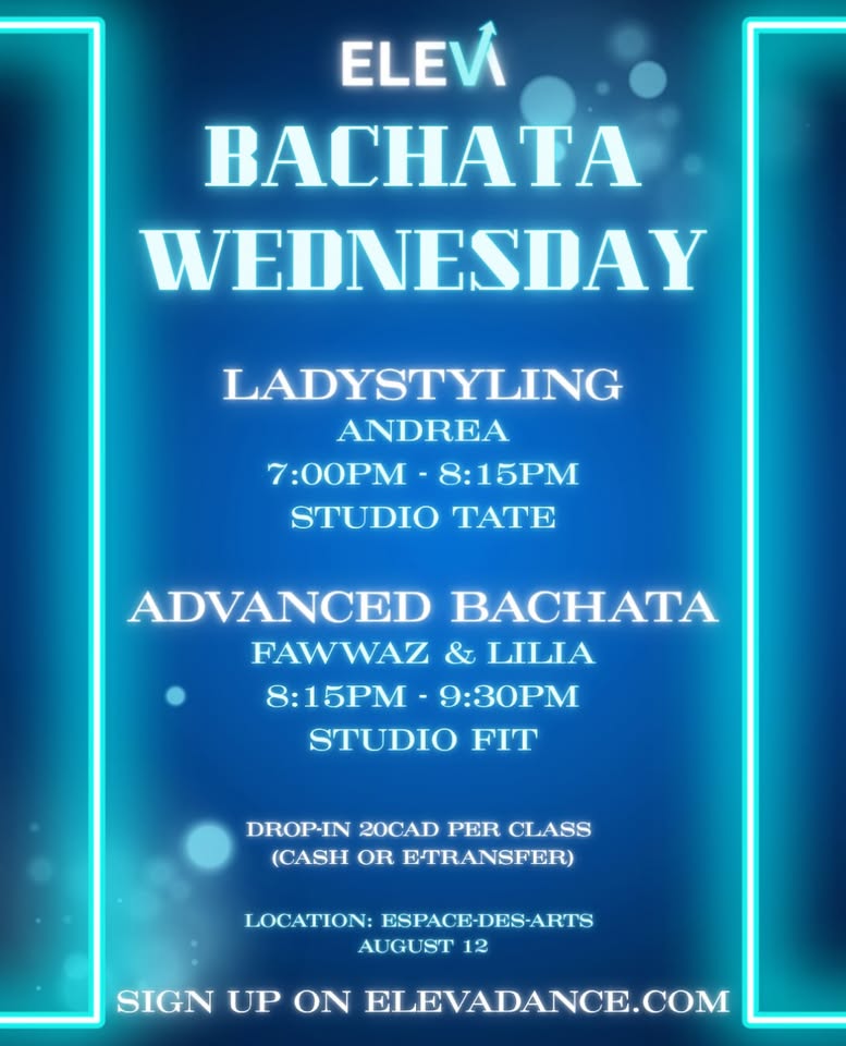 Miércoles de Bachata: Estilo Femenino y Pareja Avanzado