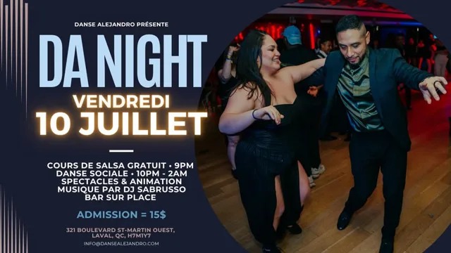 DA Night | Viernes 10 de julio