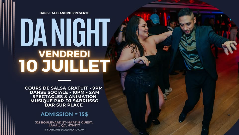 DA Night | Viernes 10 de julio