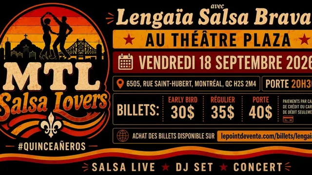 MTL salsa lovers with Lengaïa Salsa Brava