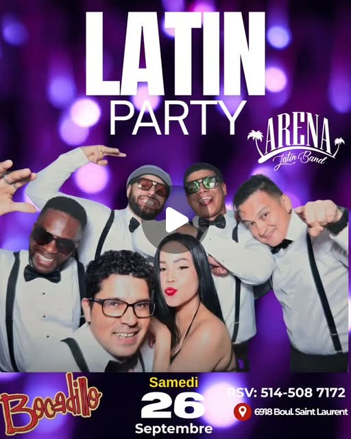 Arena Latin Band at Bocadillo Bistro