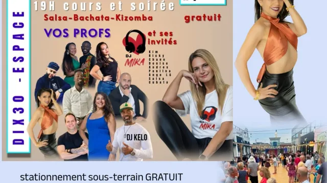 MARDIS au DIX30 ❤️ DJ Mika et ses invités, cours et soirée salsa-bachata 7pm GRATUIT