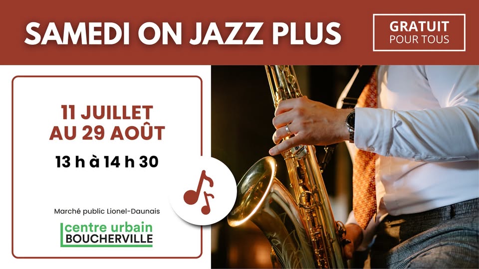 Saturdays ON JAZZ PLUS
