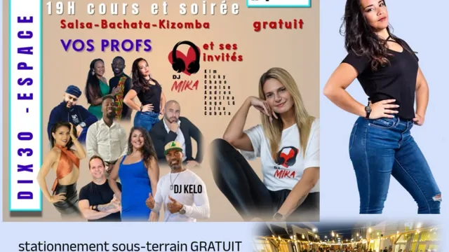 MARDIS au DIX30 ❤️ DJ Mika et ses invités, cours et soirée salsa-bachata 7pm GRATUIT
