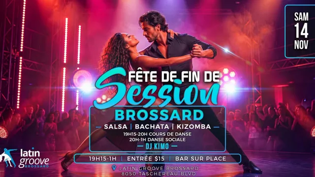 Saturday Latin Groove Brossard with DJ Kimo
